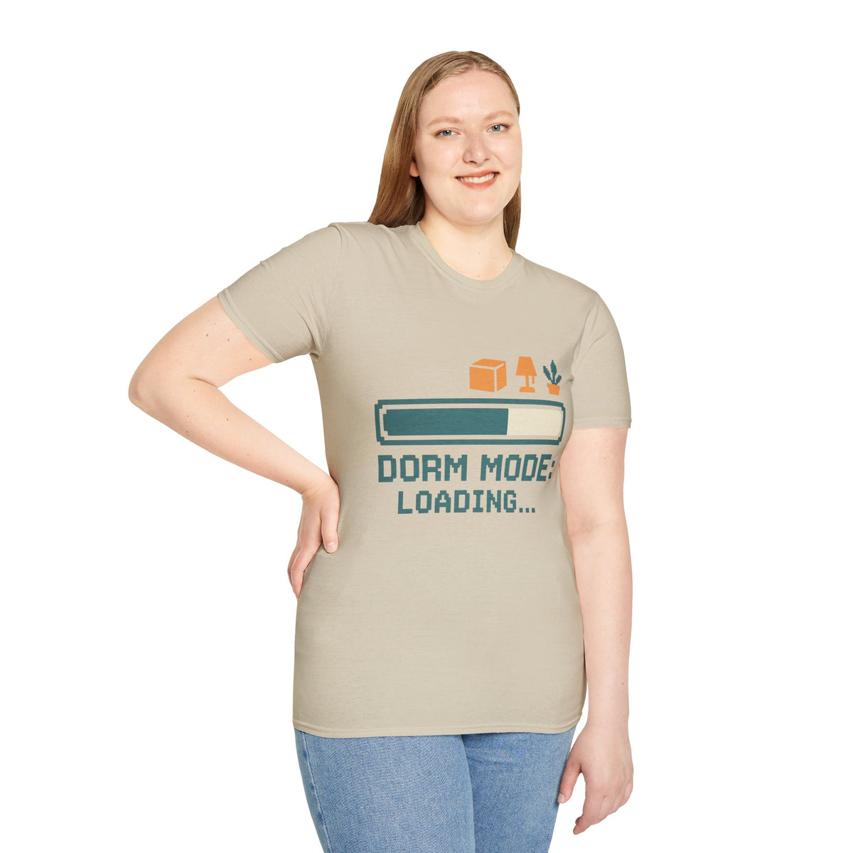 Dorm Mode Loading T‑Shirt — Funny Moving/College Moving Tee - Trending Now - August 2026