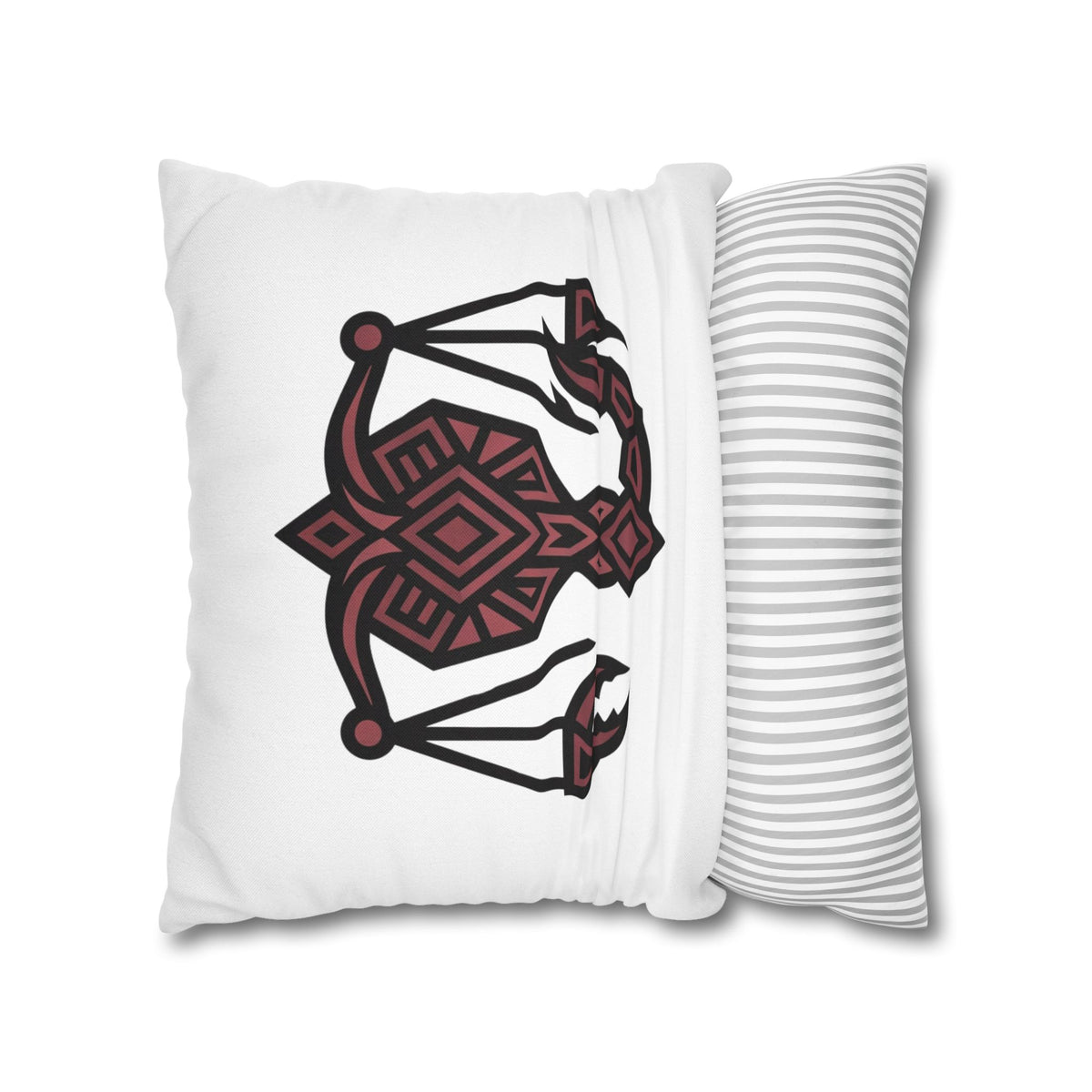 Scorpio Zodiac Scales Decorative Pillowcase — Tribal Scorpio-Style Design