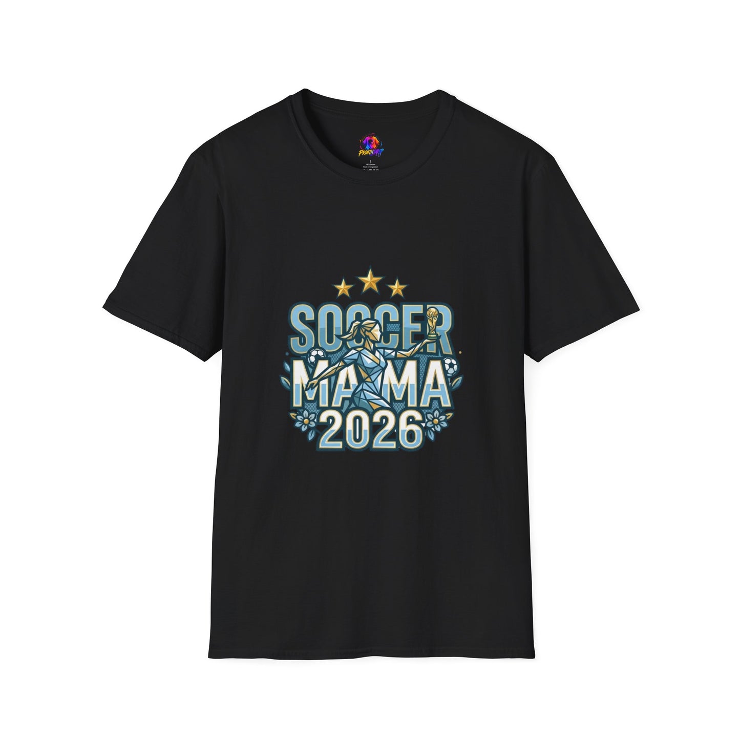 Soccer Mama 2026 T-Shirt — Women's Supporter Mom Tee