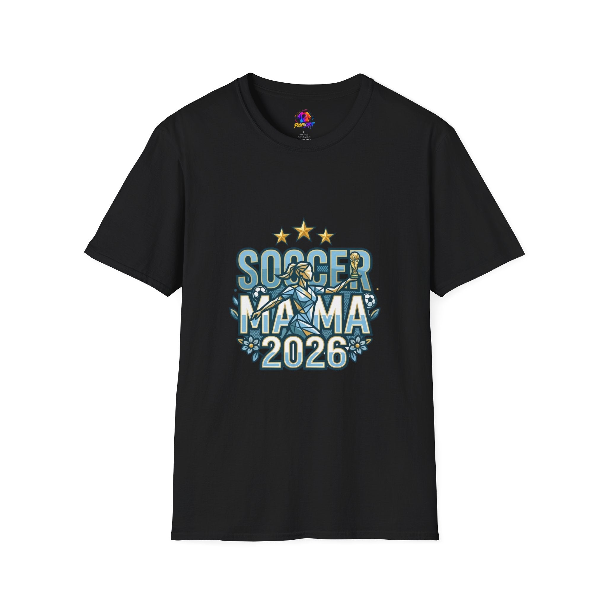 Soccer Mama 2026 T-Shirt — Women's Supporter Mom Tee