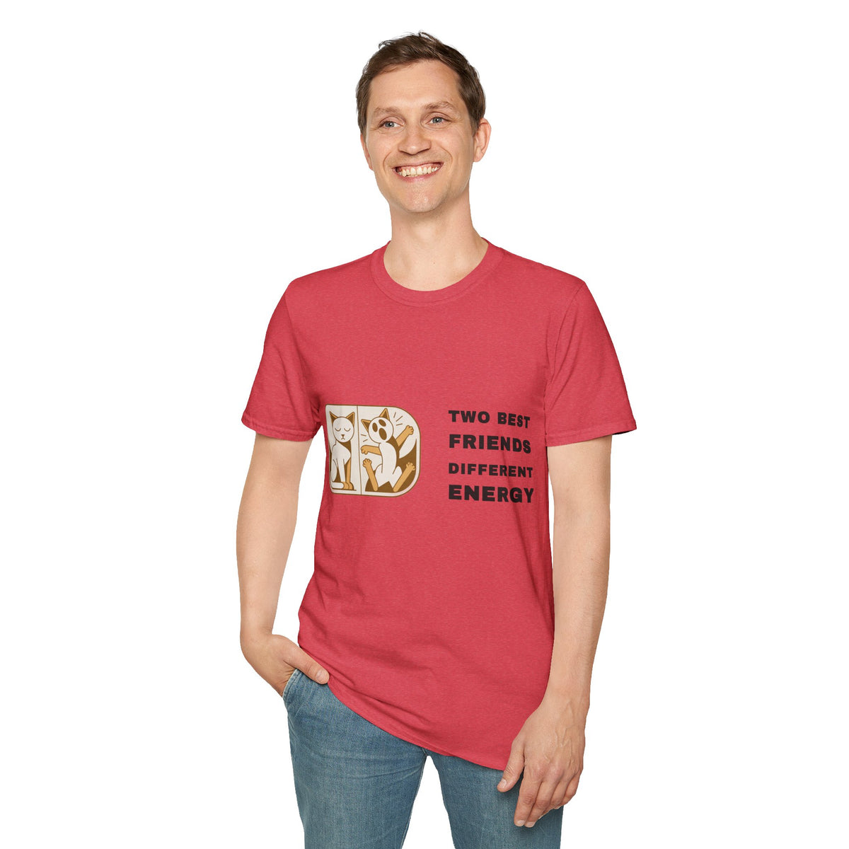 Cat and Dog T-Shirt — "Two Best Friends, Different Energy" Cute Pet Graphic Tee - Trending Now - September 2026