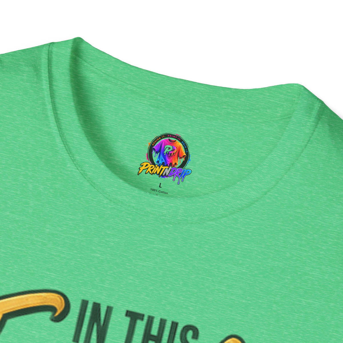 Childhood Cancer Awareness T-Shirt — "In This Family No One Fights Alone"