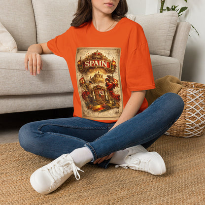Spain Vintage Travel Graphic T‑Shirt — Retro Spanish Landmark Tee