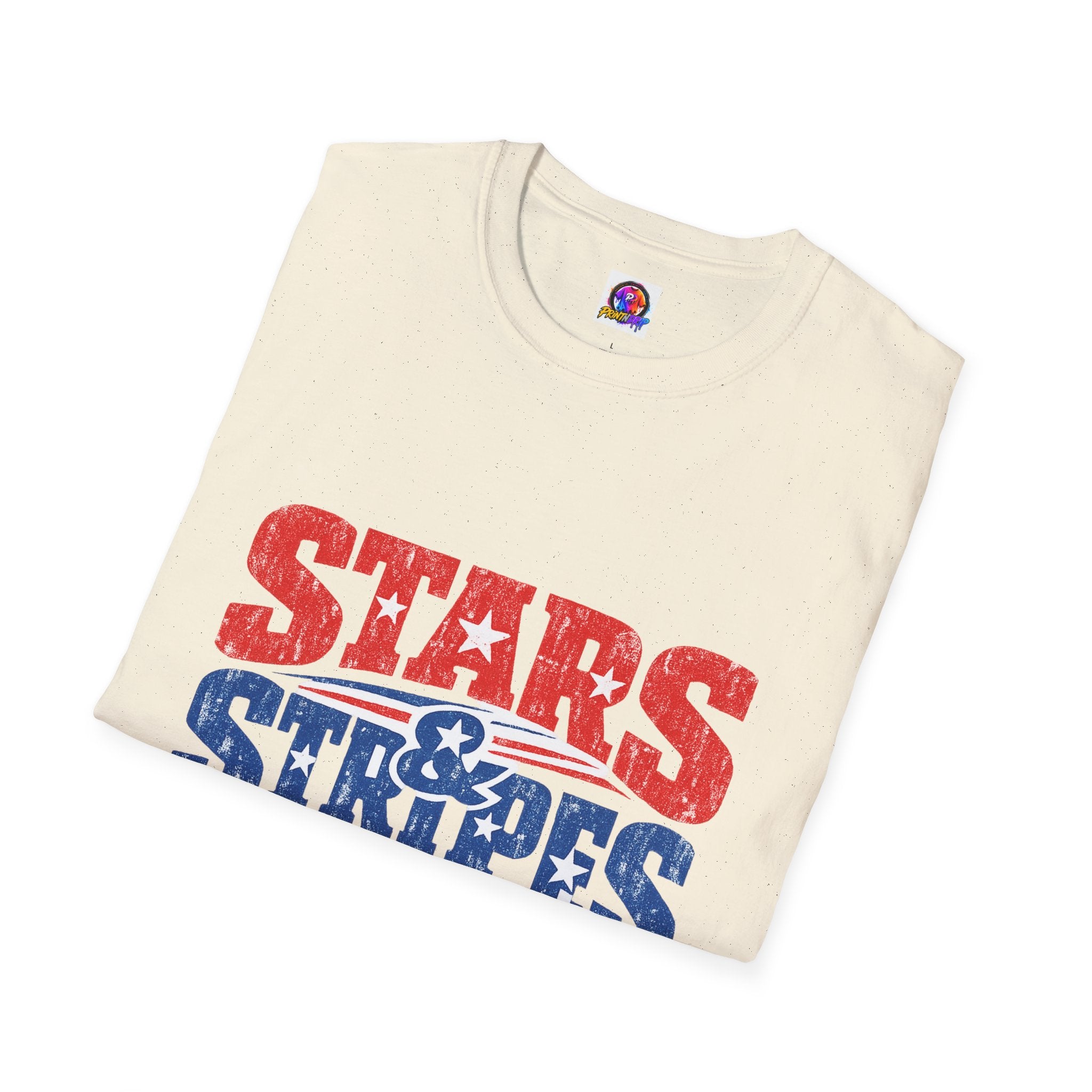 USA Stars & Stripes Forever T-Shirt — Patriotic Red White Blue Graphic Tee