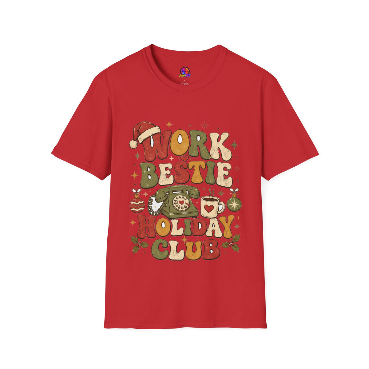 Work Bestie Holiday Club T-Shirt