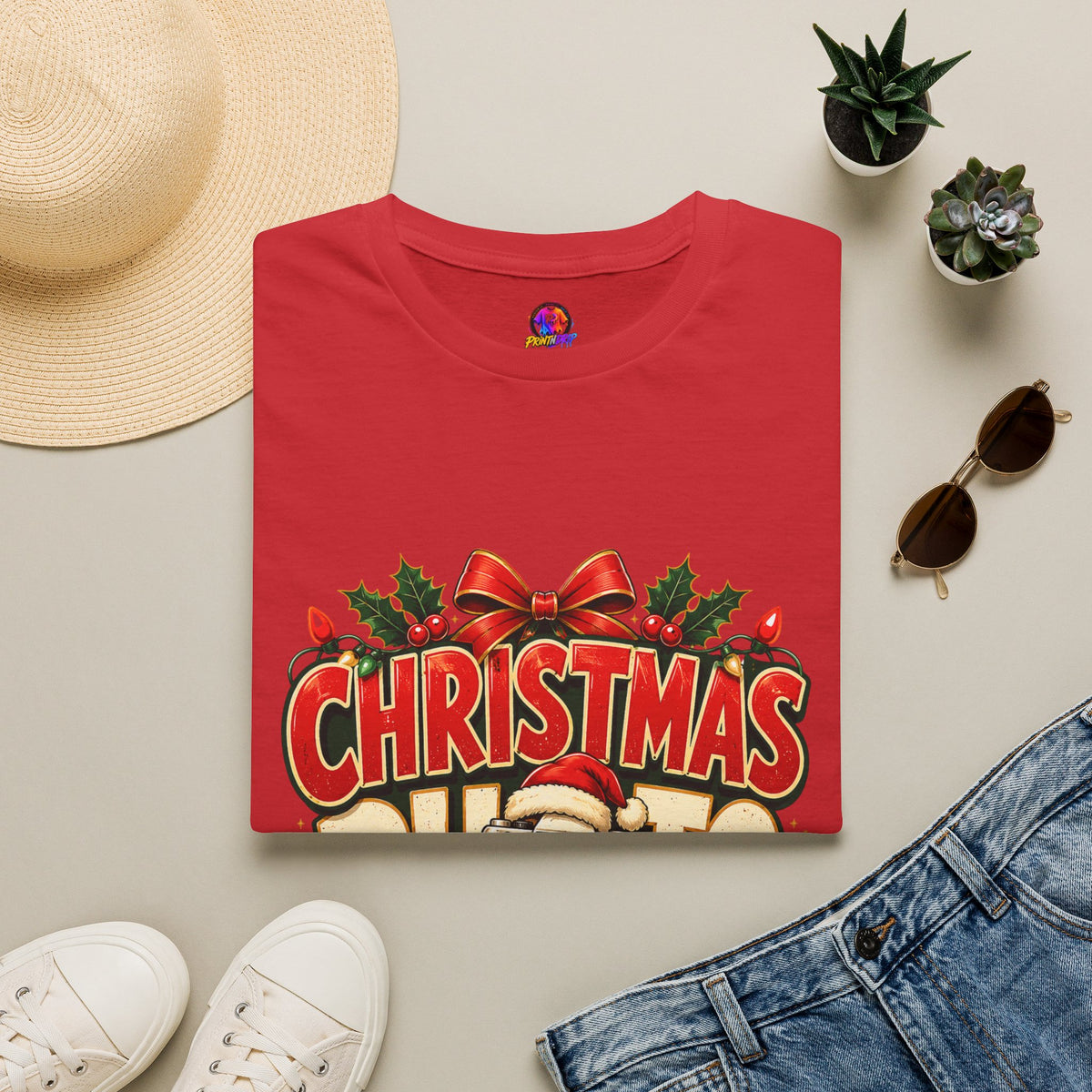 Christmas Photo Survivor T-Shirt — Funny Holiday Graphic Tee
