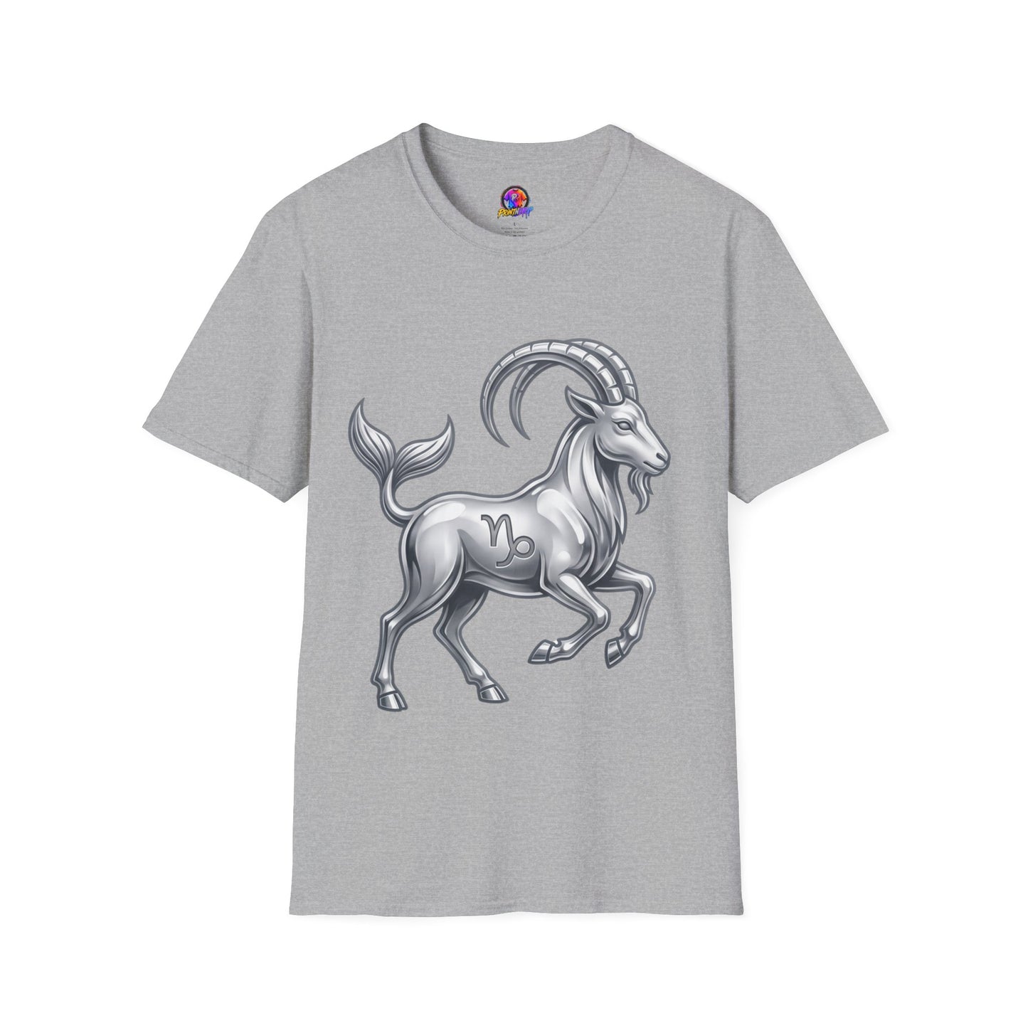 Capricorn Goat Zodiac T-Shirt — Mythical Sea-Goat Horoscope Tee