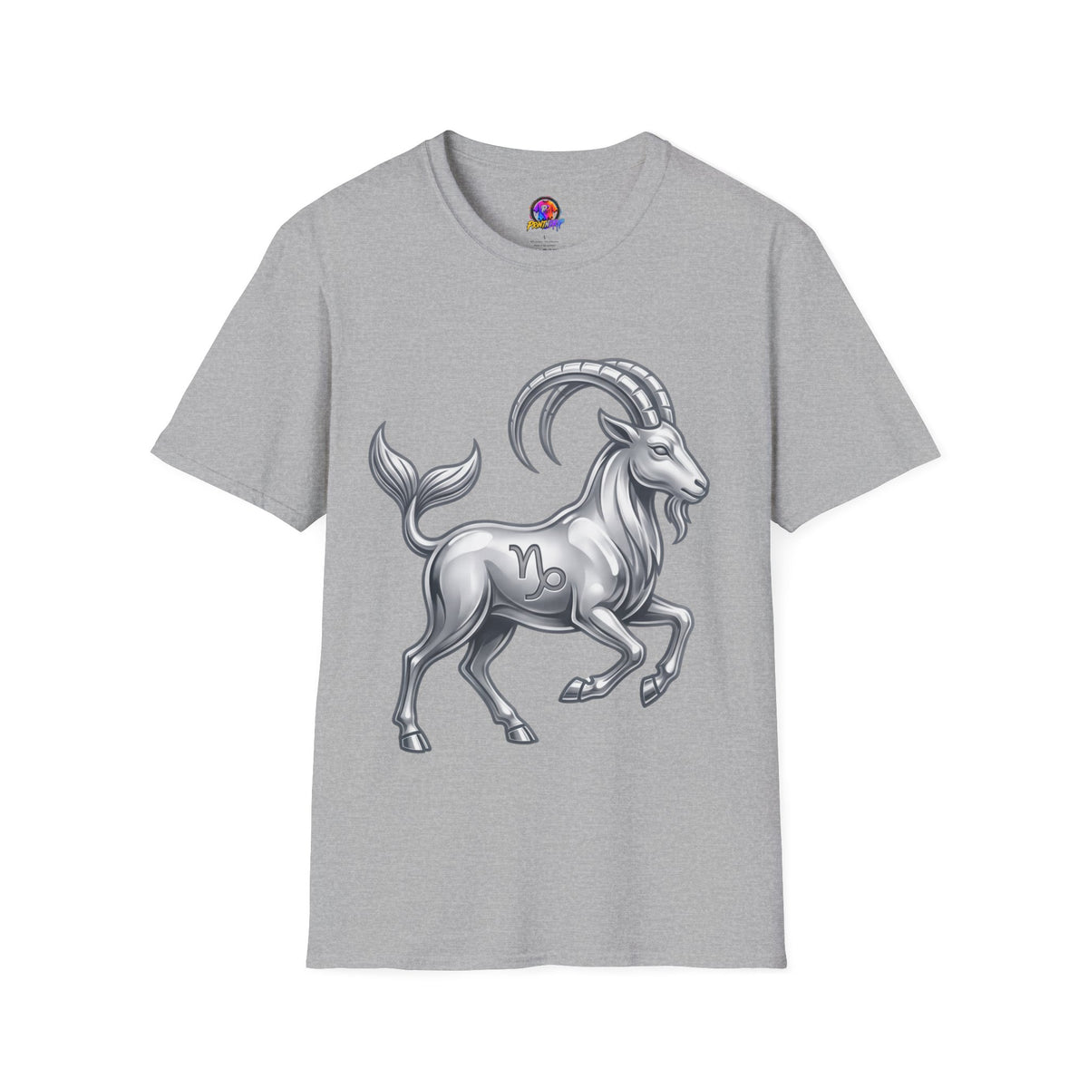 Capricorn Goat Zodiac T-Shirt — Mythical Sea-Goat Horoscope Tee