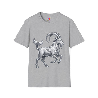 Capricorn Goat Zodiac T-Shirt — Mythical Sea-Goat Horoscope Tee