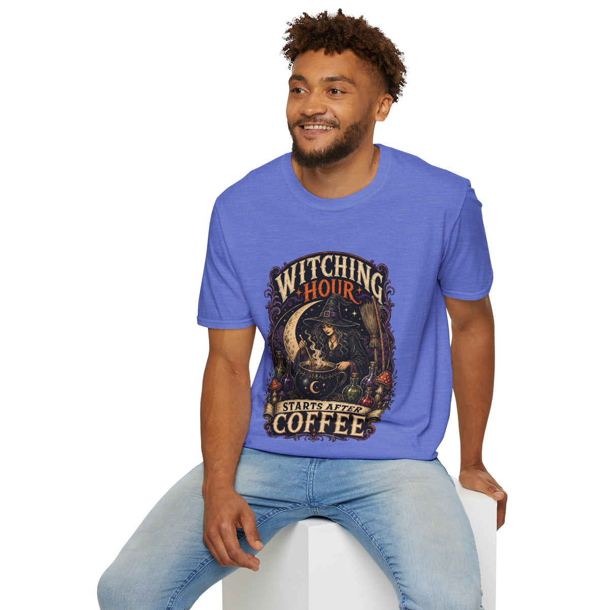 Halloween Witching Hour Softstyle T-Shirt