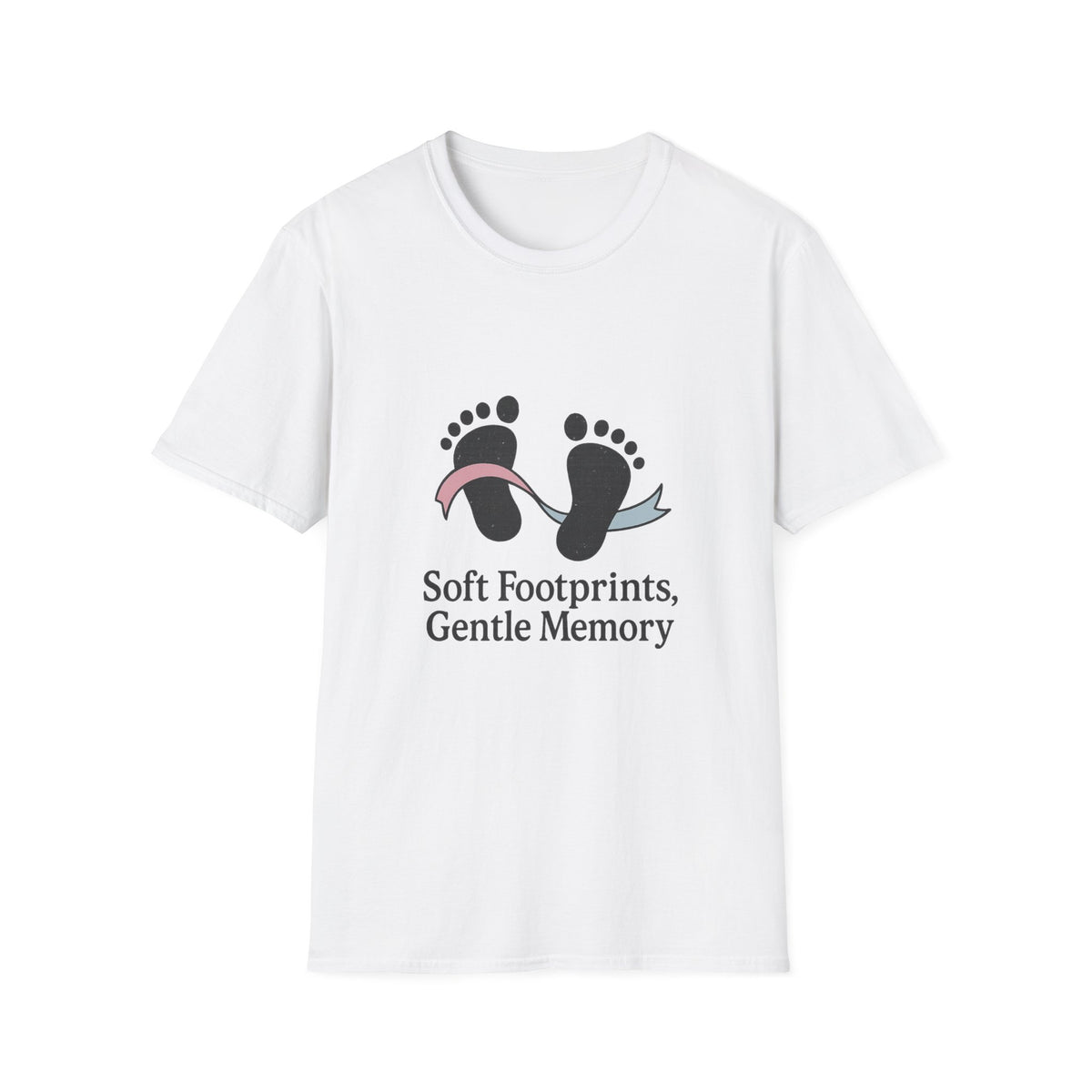 Memorial Baby Footprints T-Shirt — "Soft Footprints Gentle Memory" Remembrance Tee - Trending Now - October 2026