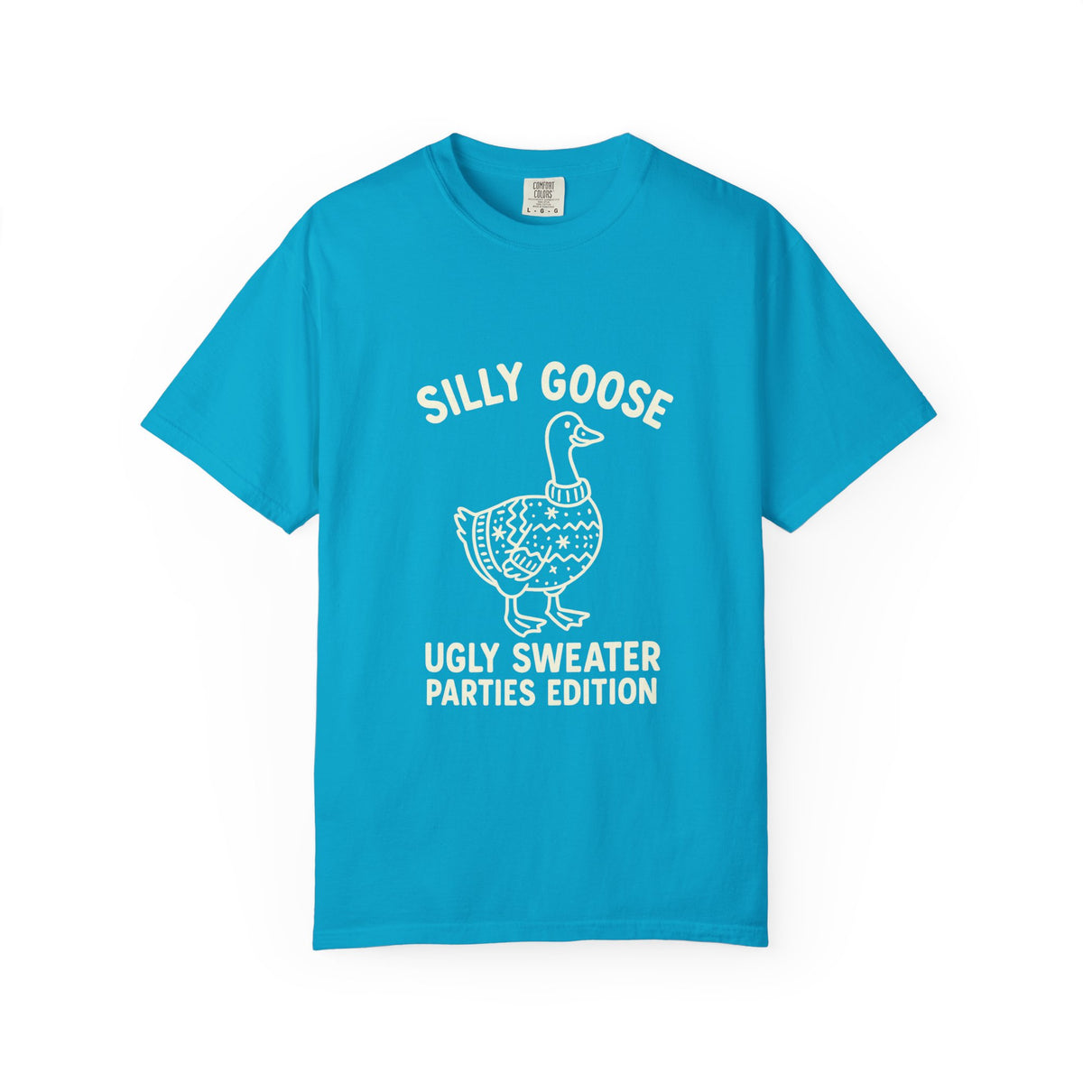 Silly Goose Ugly Sweater Parties Edition T-Shirt - Trending Now - October 2026