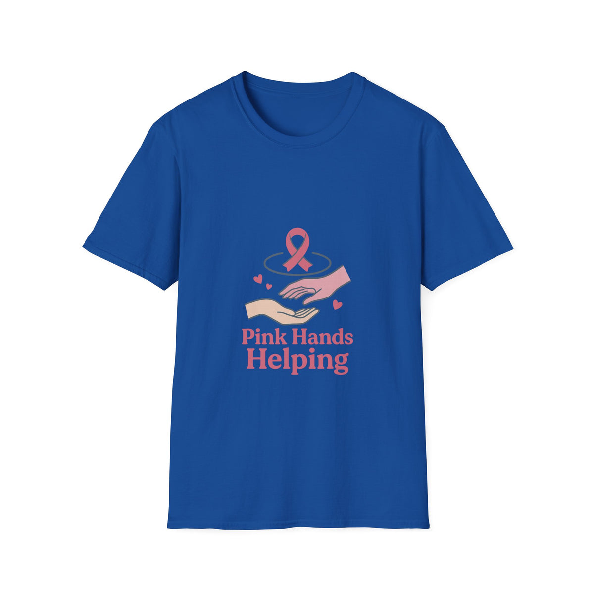 Breast Cancer Support T-Shirt — Pink Hands Helping Tee - Trending Now - October 2026