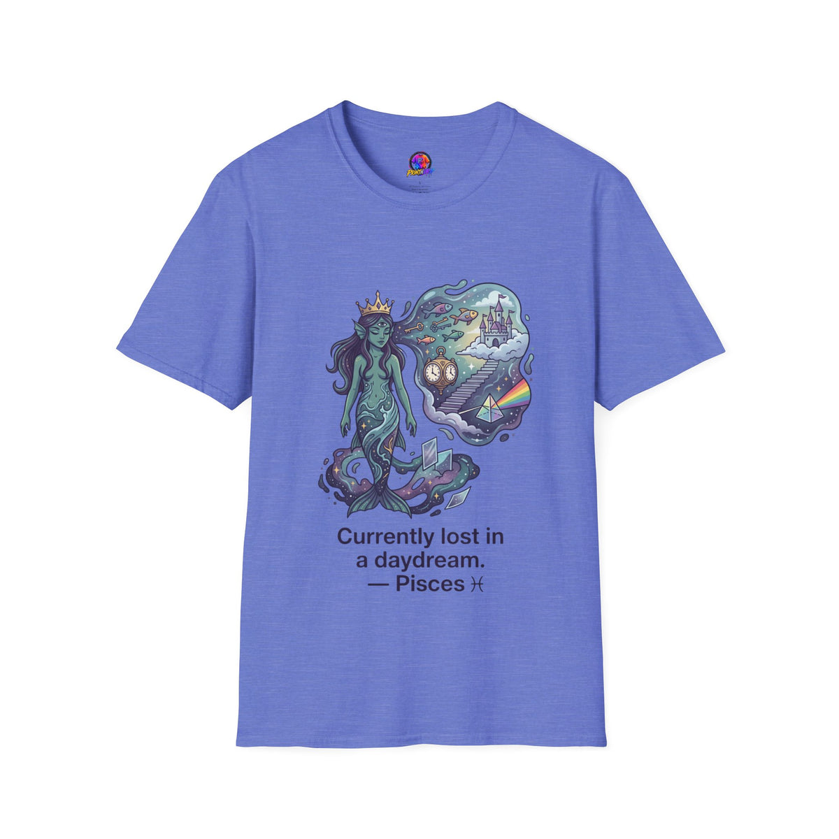 Pisces Daydream T-Shirt — 'Currently Lost in a Daydream' Zodiac Graphic Tee