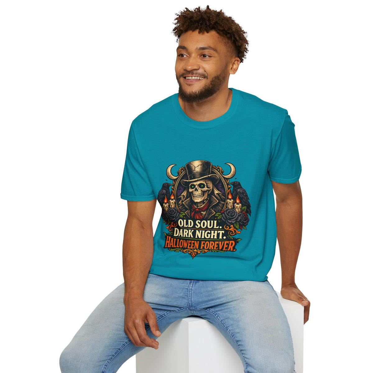 Halloween Old Soul Unisex Softstyle T-Shirt
