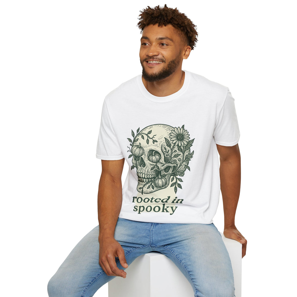 Floral Skull Tee — "Rooted" Botanical Skull Graphic T-Shirt - Trending Now - August 2026
