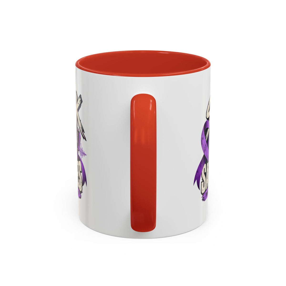 Speak Up Save Lives Domestic Violence Awareness Coffee Mug