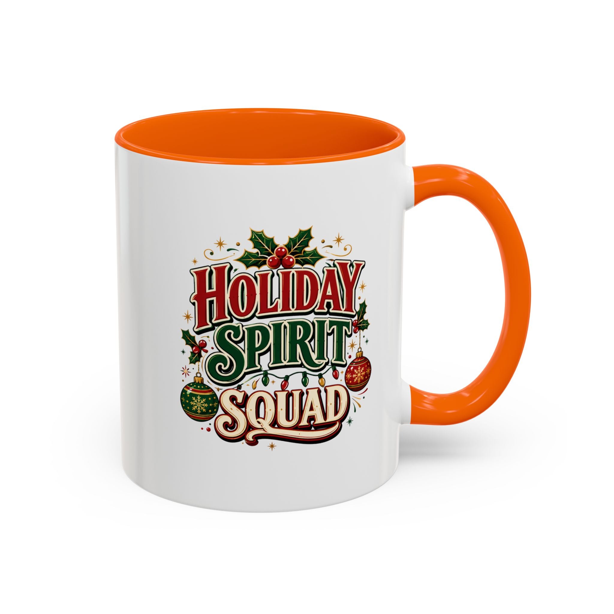 Accent Coffee Mug Holiday Spirit Squad