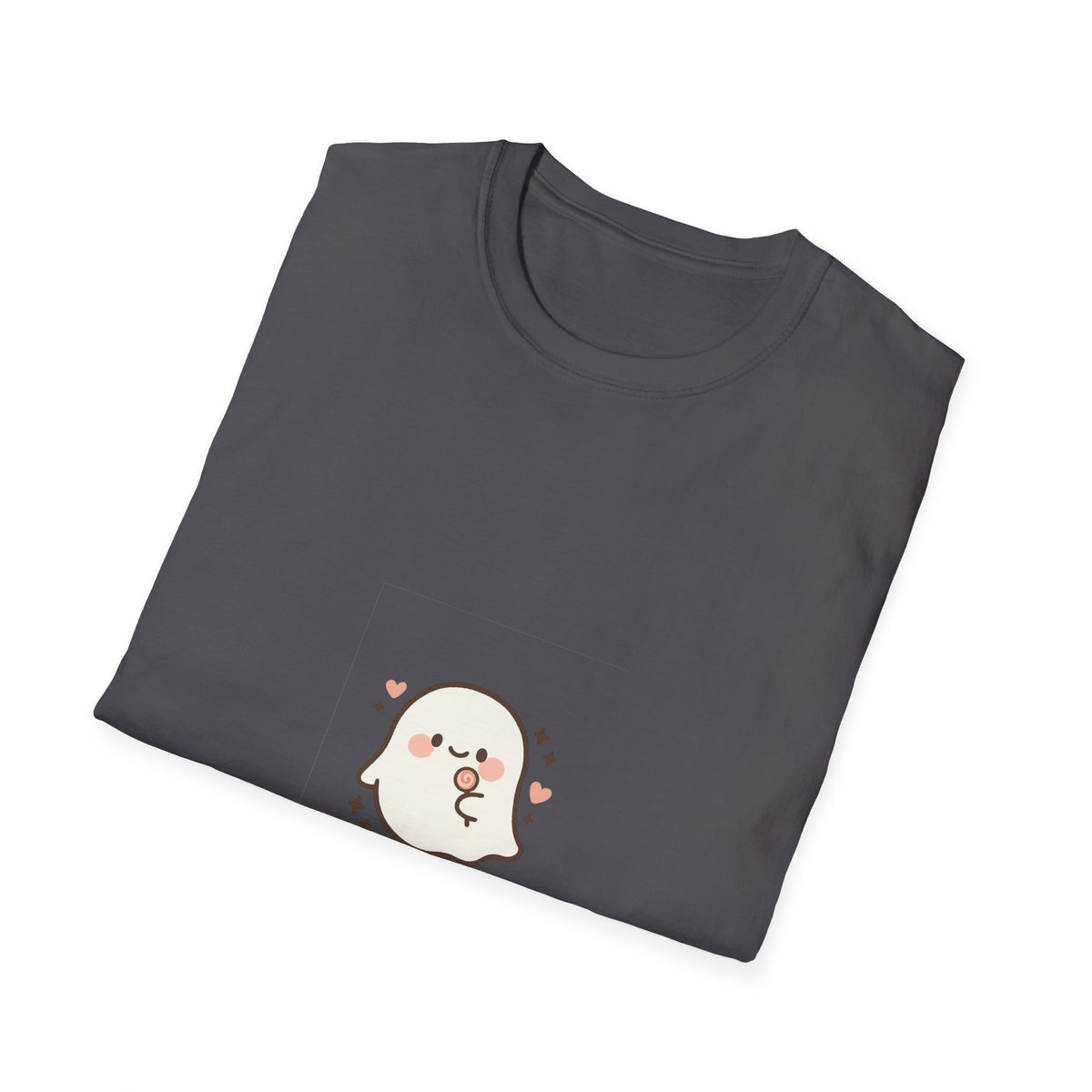 Too Cute To Haunt Ghost T-Shirt — Cute Halloween Tee for Kids & Adults - Trending Now - October 2026