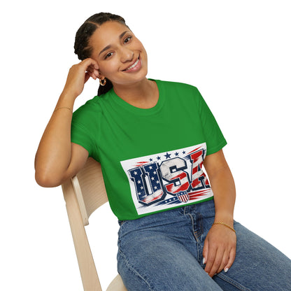 USA Flag Graphic T-Shirt — Patriotic American Pride Tee