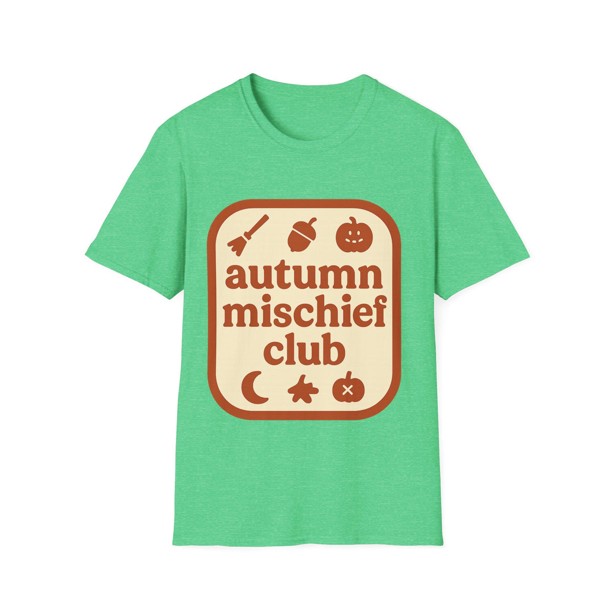 Autumn Mischief Club T-Shirt — Cozy Fall Graphic Tee - Trending Now - August 2026
