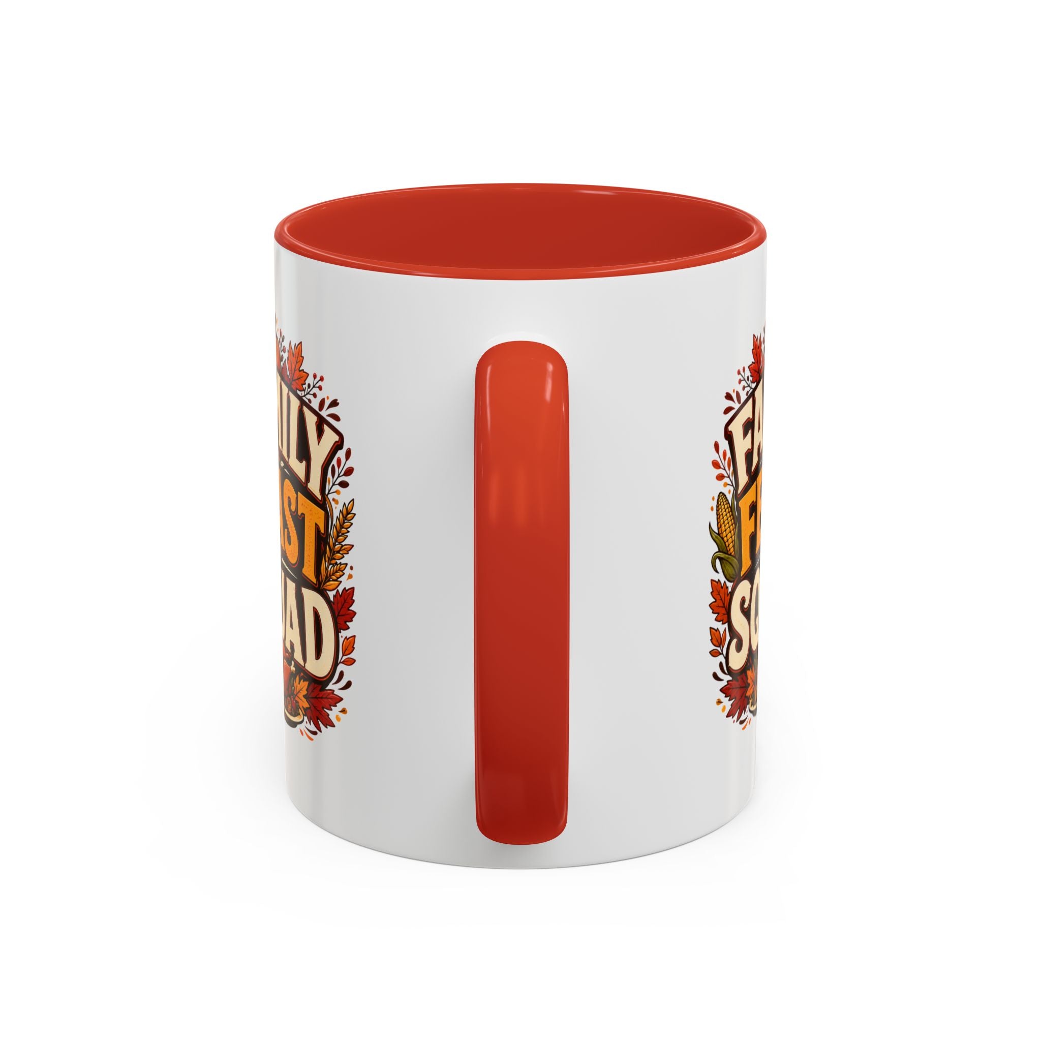 Thanksgiving Mug Family Feast Squad Coffee Mug — Thanksgiving Fall Holiday Accent Mug