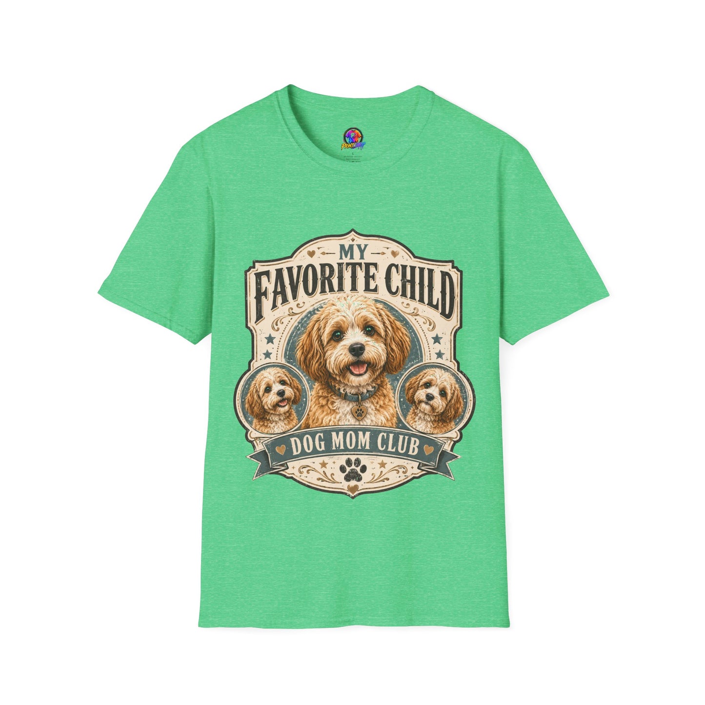 My Favorite Child Dog Mom Club T-Shirt — Cute Puppy Pet Lover Tee