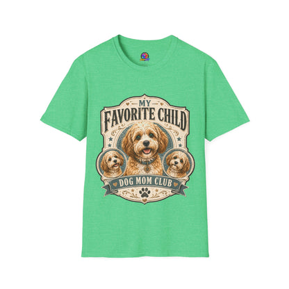 My Favorite Child Dog Mom Club T-Shirt — Cute Puppy Pet Lover Tee