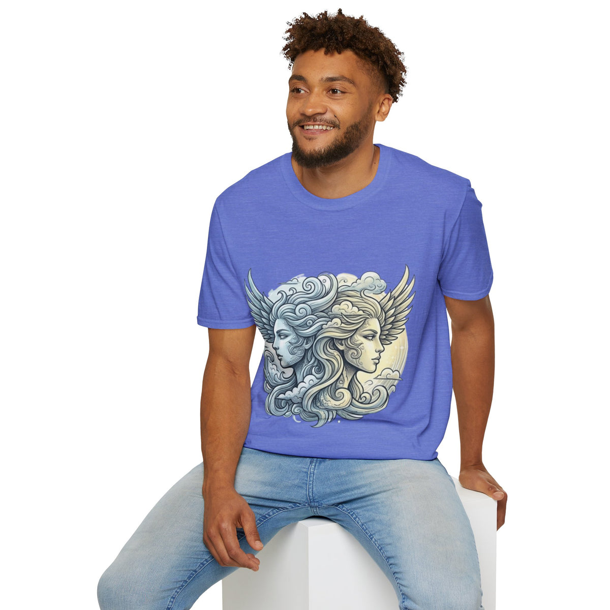Gemini Zodiac Unisex Softstyle T-Shirt