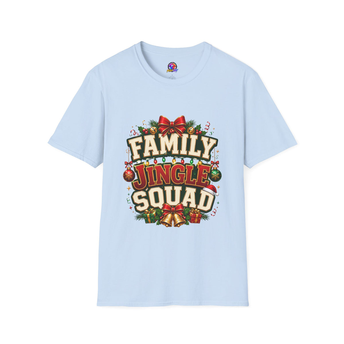 Family Jingle Squad Christmas T-Shirt — Festive Holiday Tee