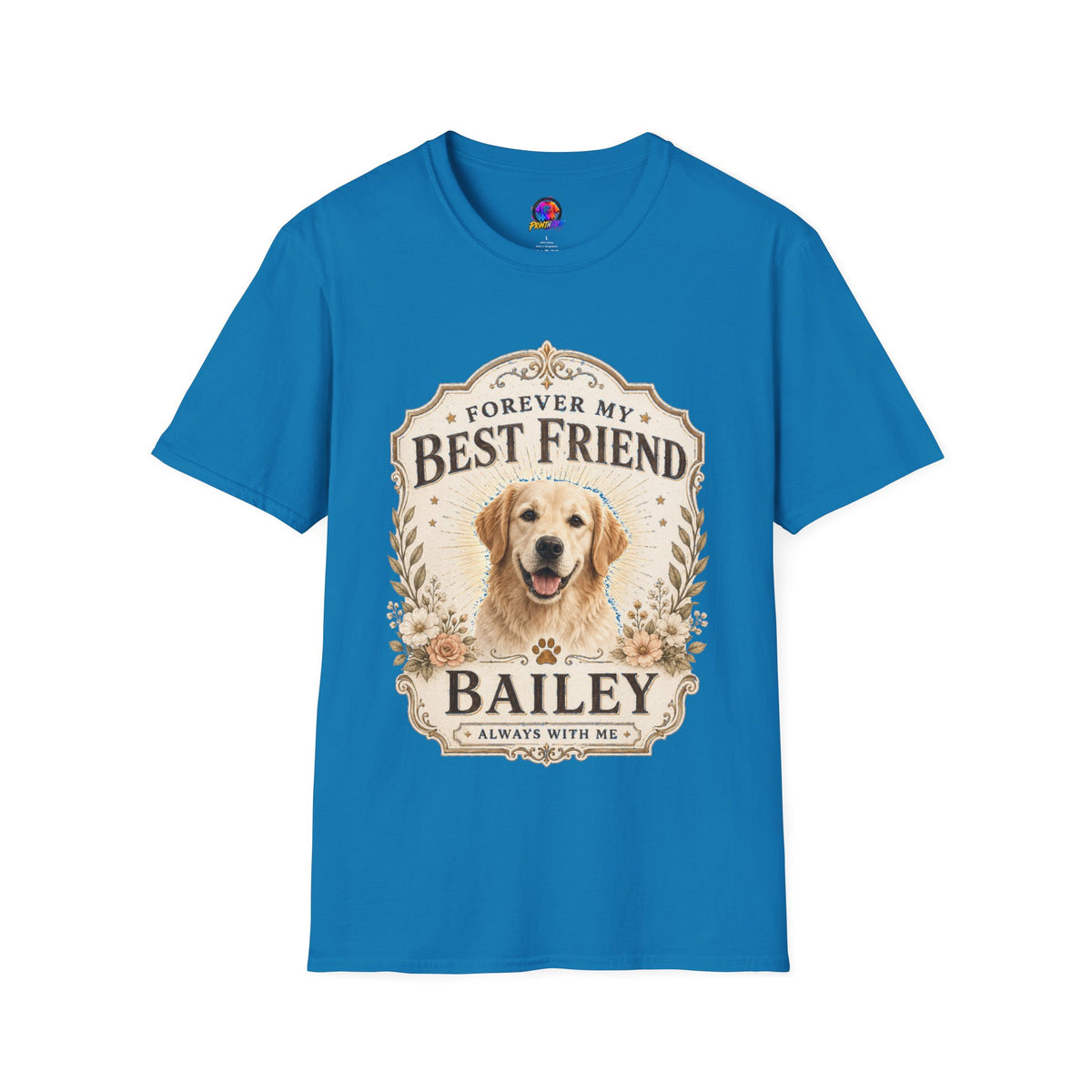 Forever My Best Friend Dog T-Shirt — Personalized Pet Tribute Tee