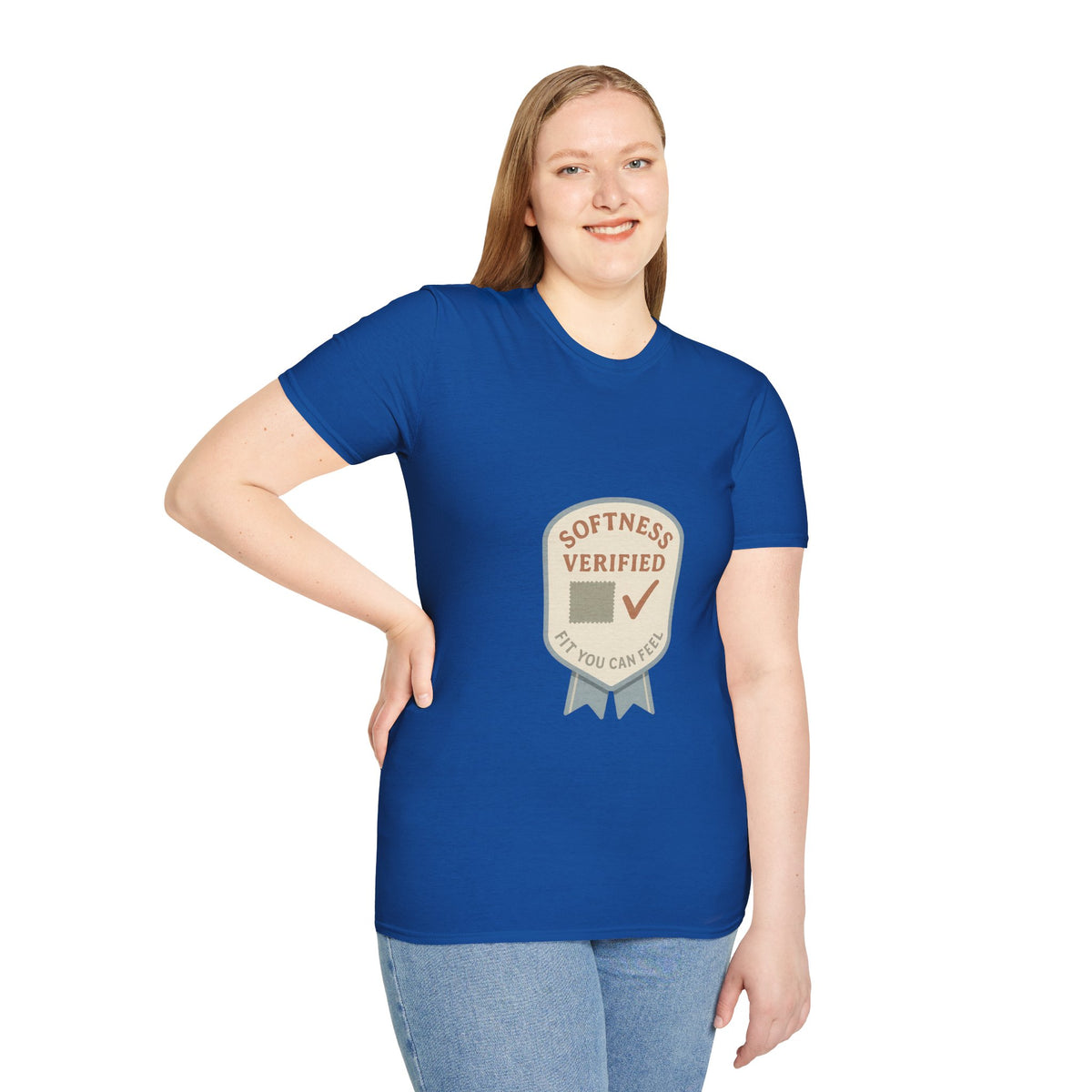 Softness Verified Badge T-Shirt — Cozy Comfort Graphic Tee - Trending Now - October 2026