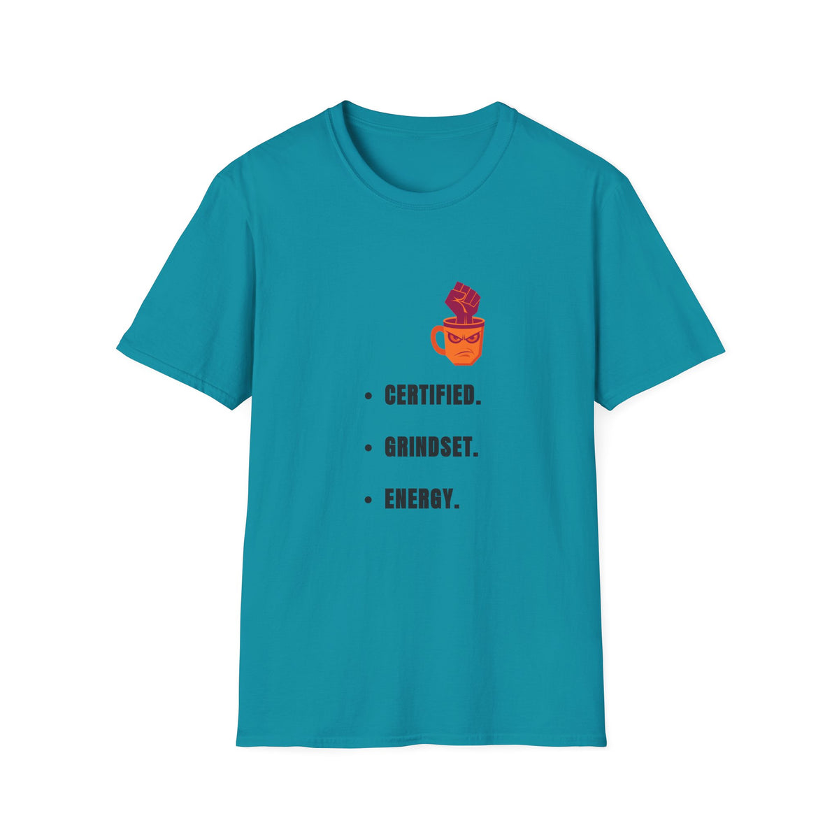 Certified Mindset Tee — "Certified. Mindset. Energy." Motivational Graphic T-Shirt - Trending Now - September 2026