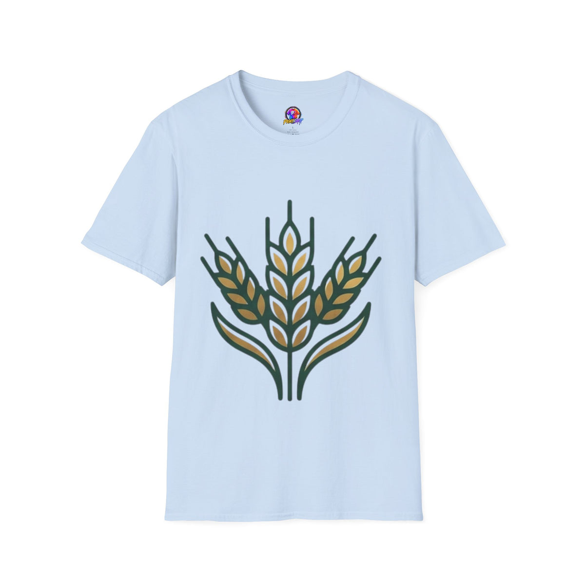Virgo Zodiac Wheat Graphic T-Shirt