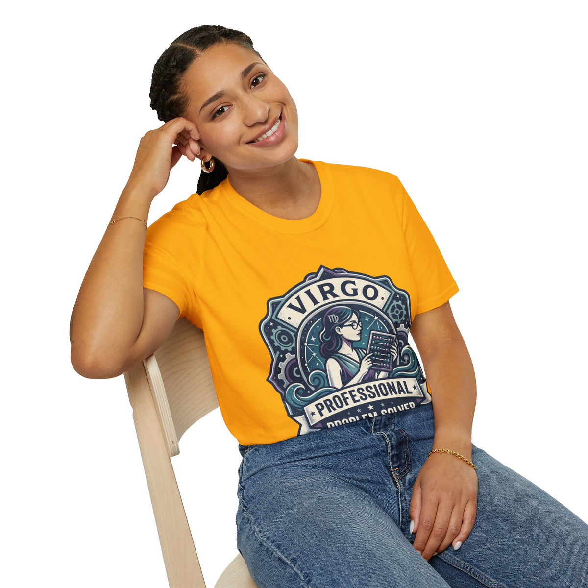 Virgo 'Professional Problem Solver' T-Shirt — Zodiac Astrology Tee for Women