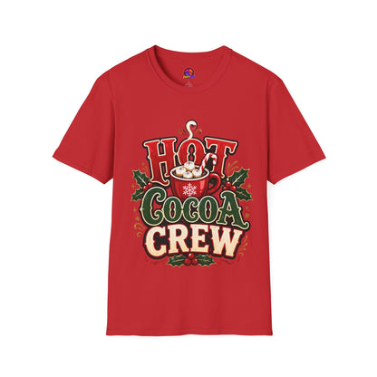 Hot Cocoa Crew T‑Shirt — Cozy Holiday Hot Chocolate Graphic Tee