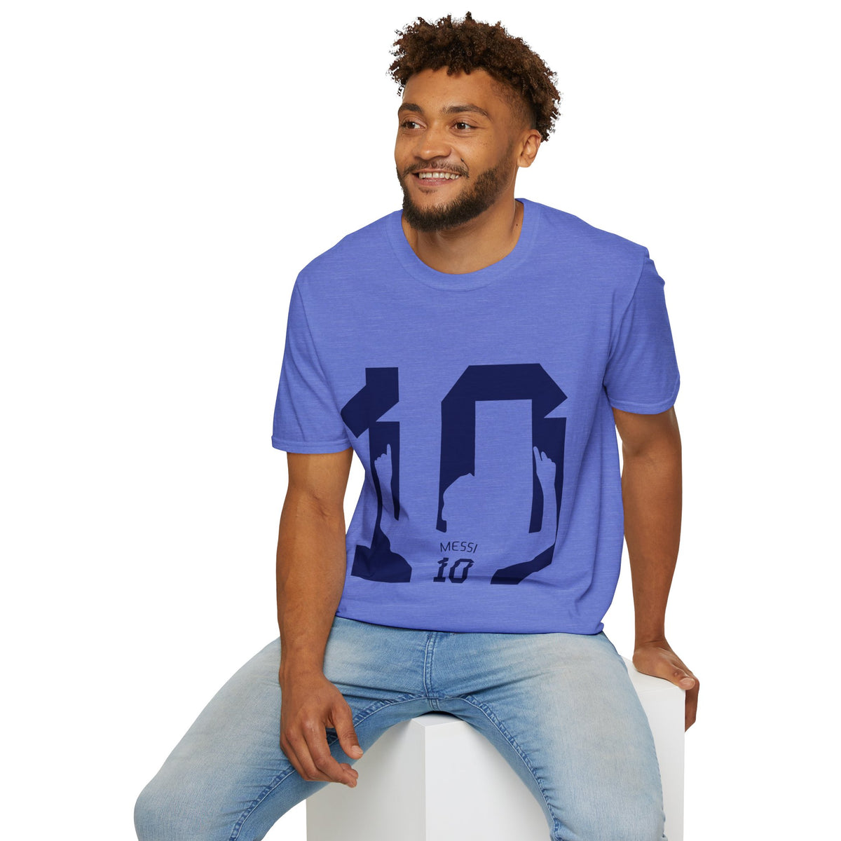 Number 10 Jersey T-Shirt — Retro Athletic Graphic Tee