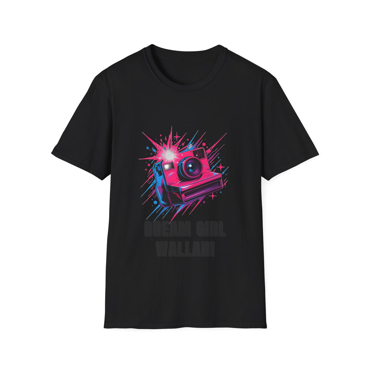 Dream Girl Wallahi Camera T-Shirt - Retro Pop Art Graphic Tee - Trending Now - September 2026