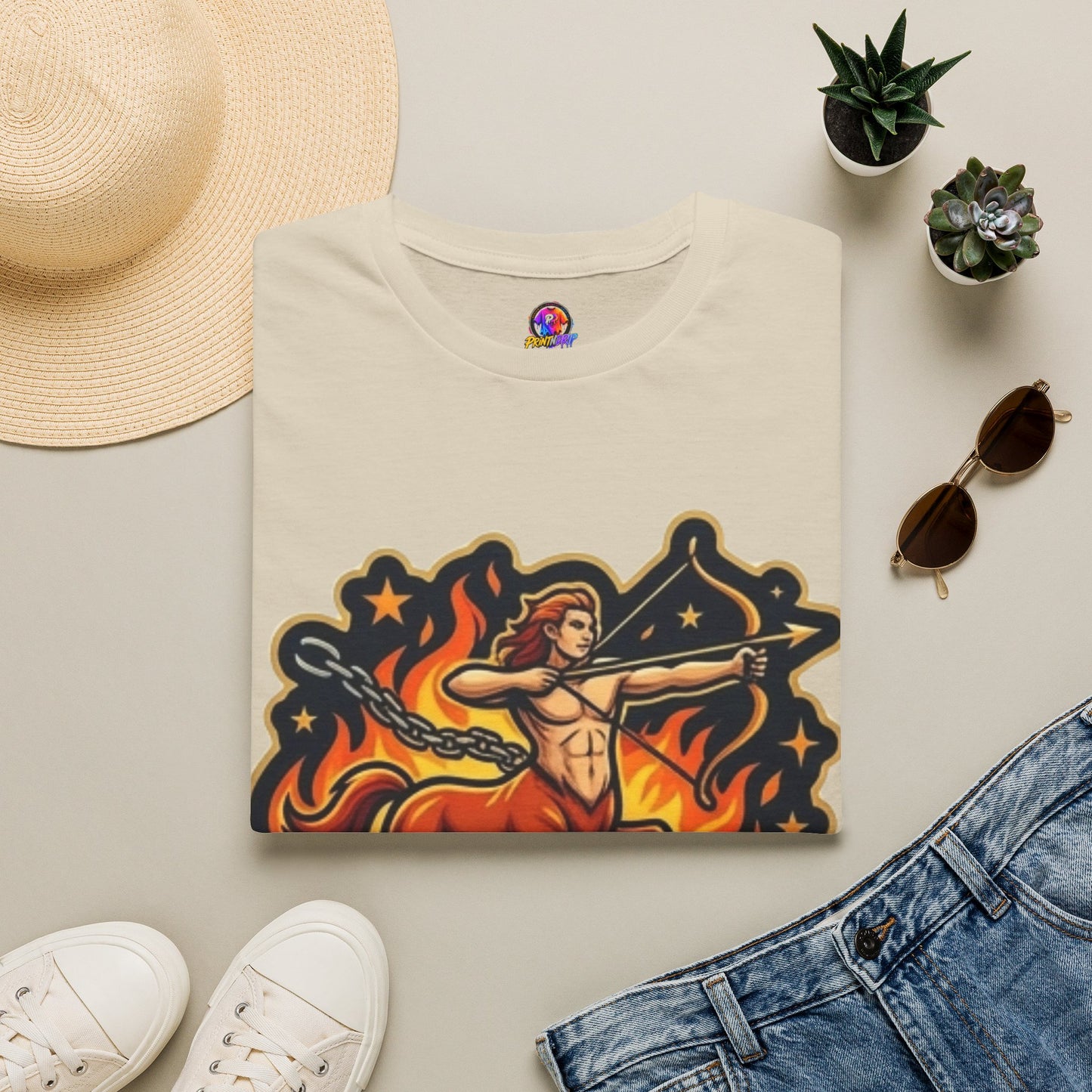 Sagittarius Archer T-Shirt — "Please Don't Tell Me What To Do" Zodiac Graphic