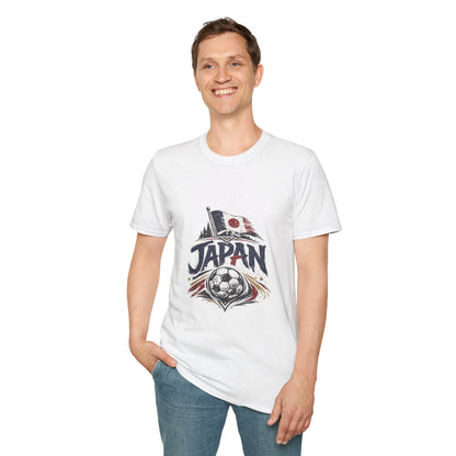 Japan Soccer T-Shirt – Vintage Flag & Crest Football Tee