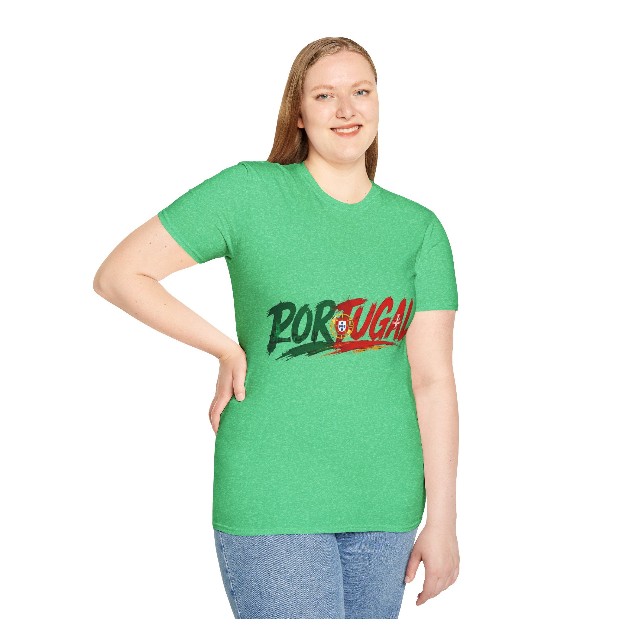 Portugal Flag Script T-Shirt — Portuguese Pride Tee