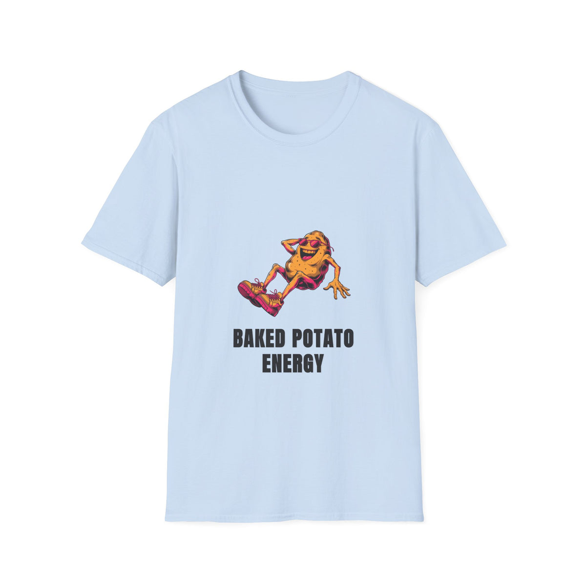 Baked Potato Energy T-Shirt — Funny Potato Graphic Tee - Trending Now - August 2026
