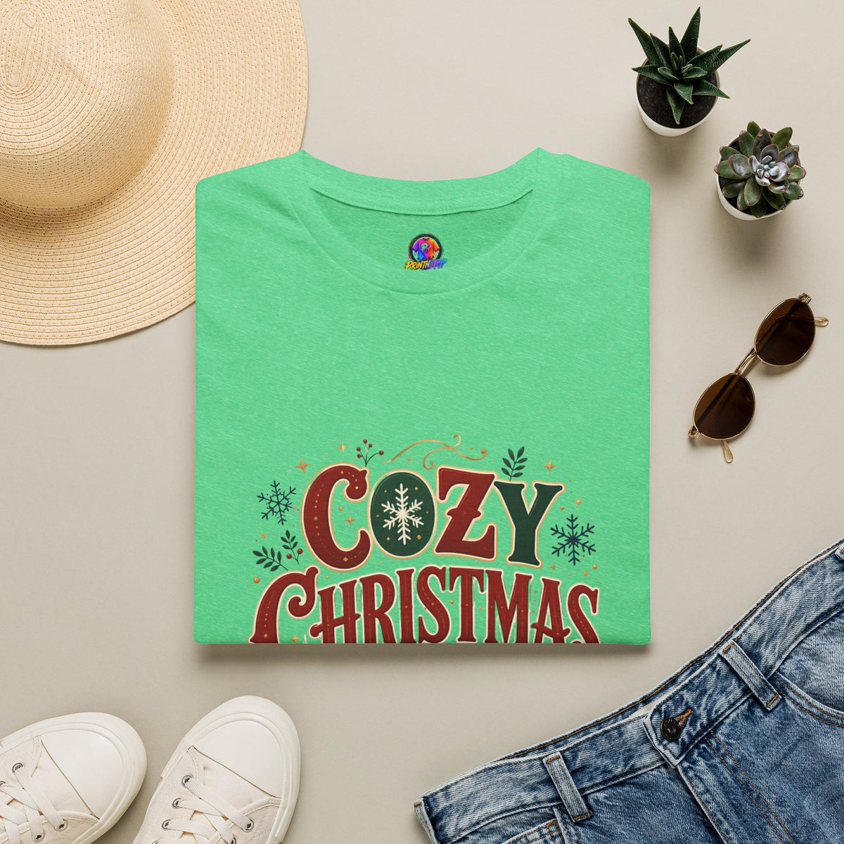 Cozy Christmas Vibes T-Shirt