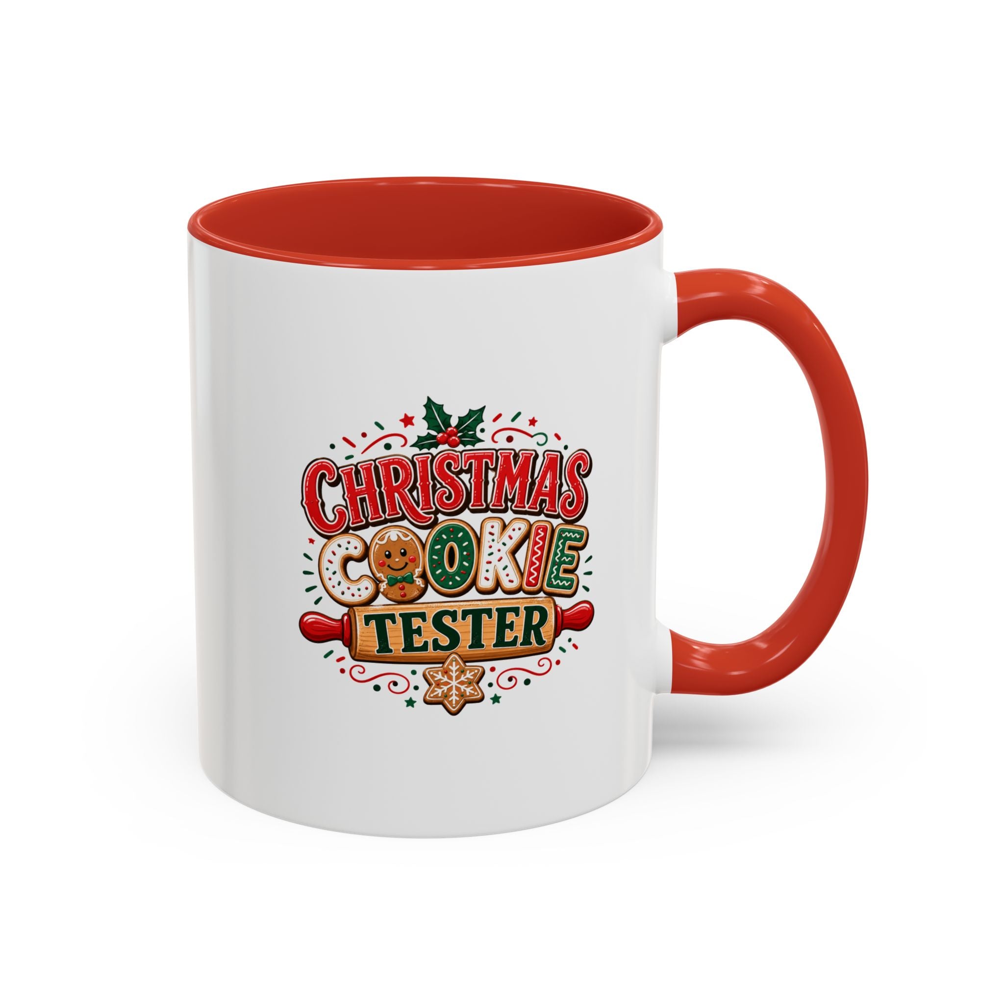 Christmas Cookie Tester Mug — Holiday Coffee Cup