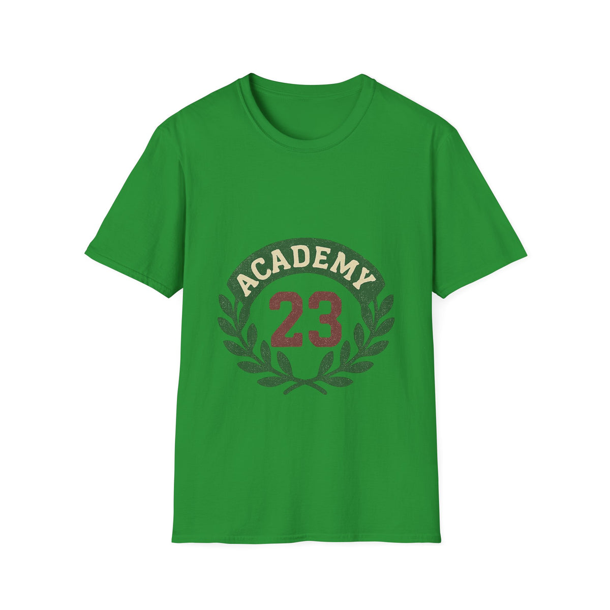 Academy 23 Badge T-Shirt — Vintage Laurel Emblem Tee - Trending Now - August 2026