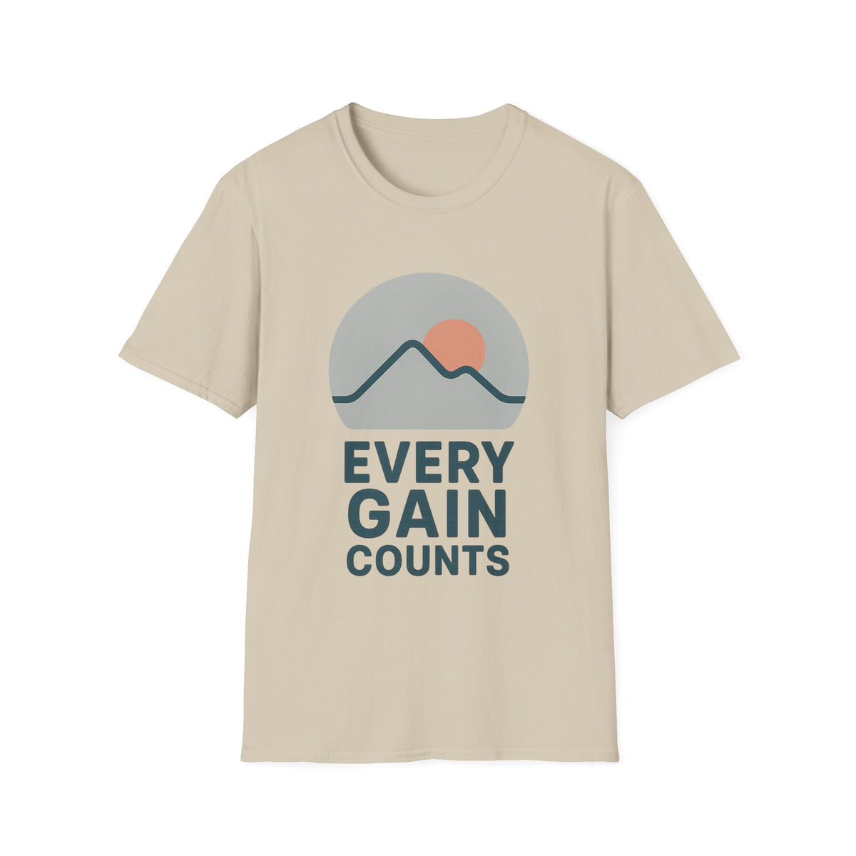 Every Gain Counts Mountain T-Shirt — Inspirational Hiking Tee - Trending Now - September 2026