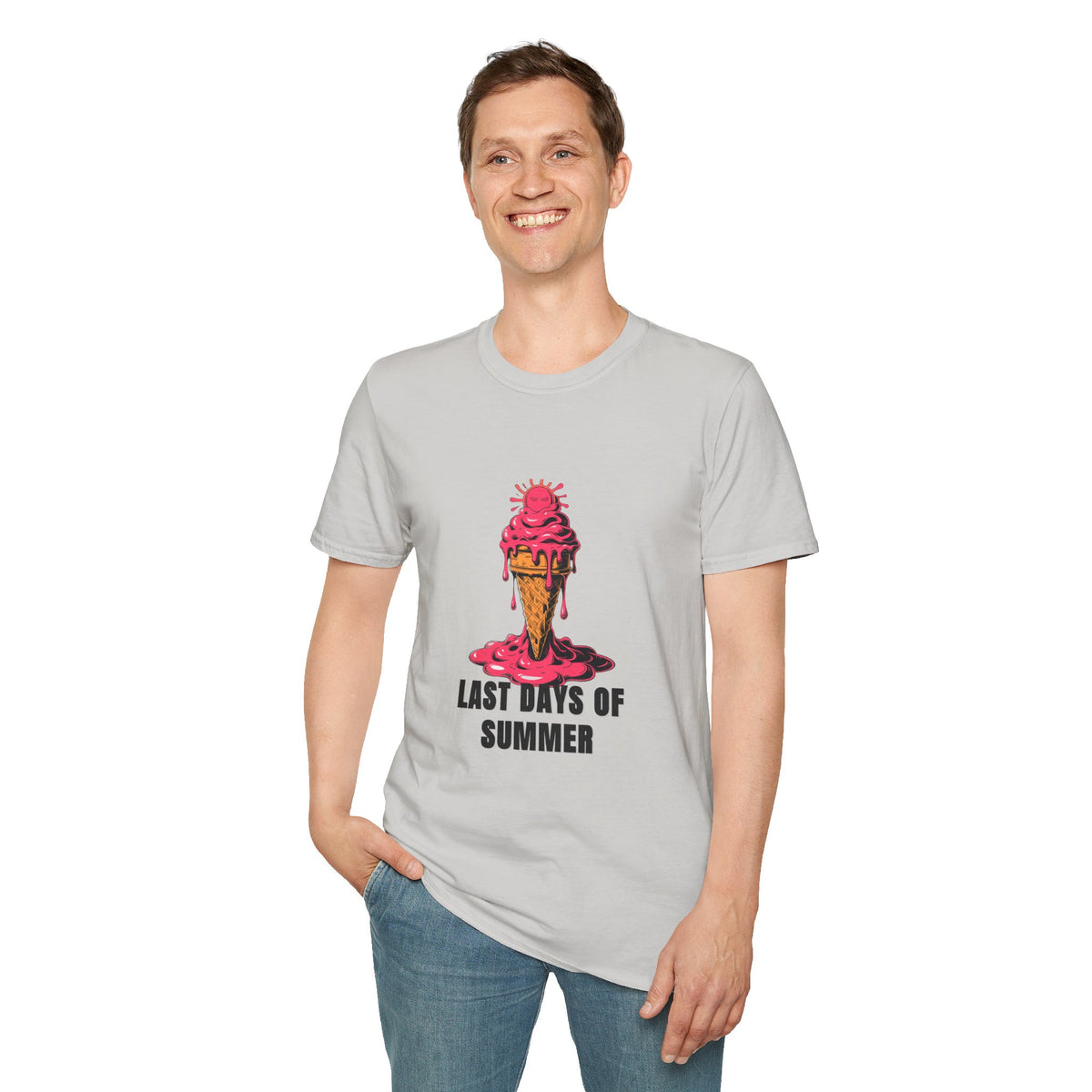 Ice Cream Melt T-Shirt — "Last Days of Summer" Graphic Tee - Trending Now - August 2026