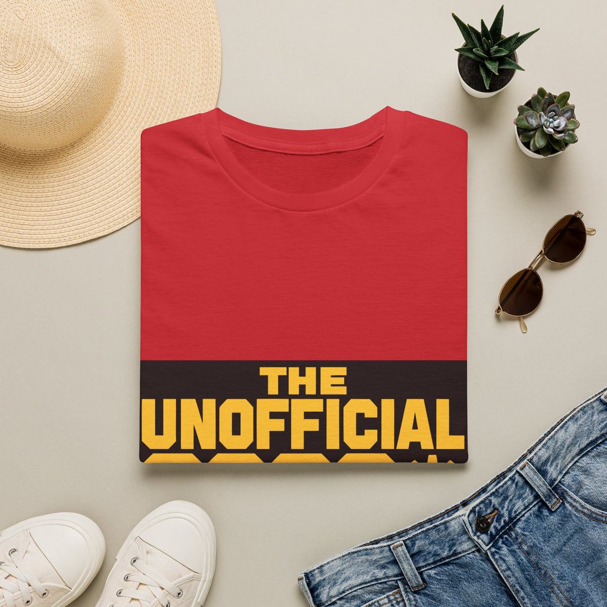 "The Unofficial 2026 Motto" Retro Graphic Tee | Trendy Industrial Yellow T-Shirt - Trending Now - September 2026