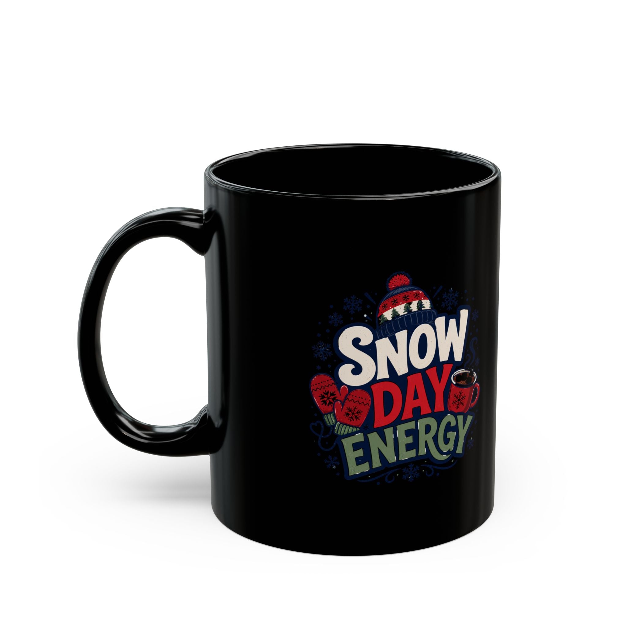 Snow Day Energy Mug – Cozy Winter Coffee Cup