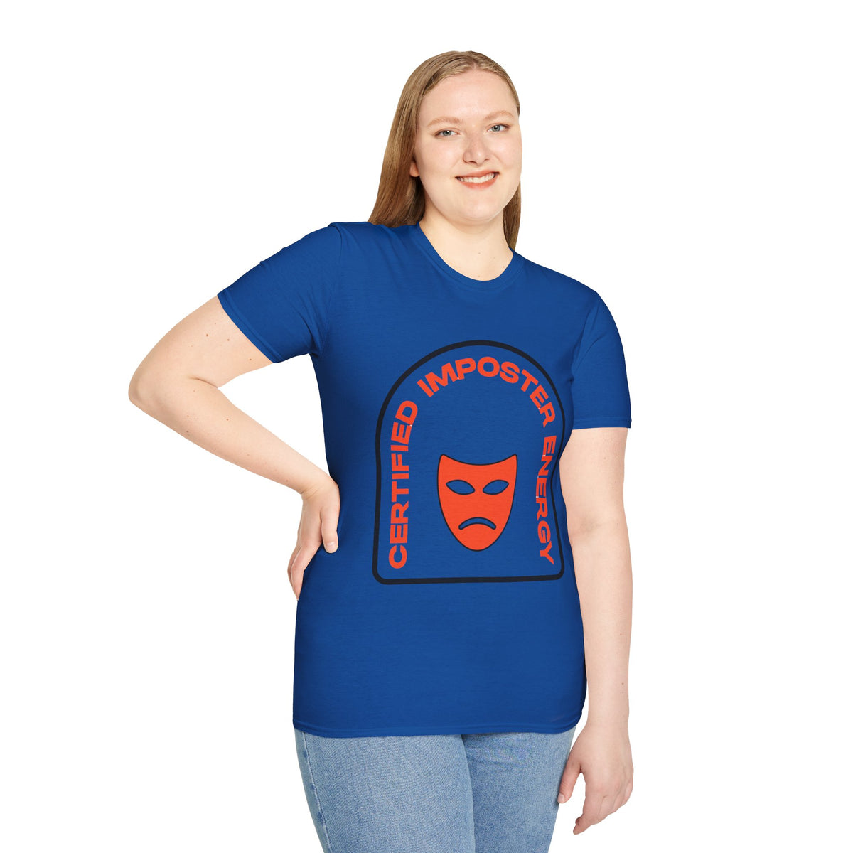 Certified Imposter Energy T-Shirt — Funny Sarcastic Graphic Tee - Trending Now - August 2026
